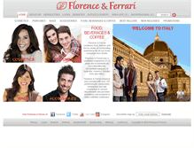 Tablet Screenshot of florenceandferrari.com